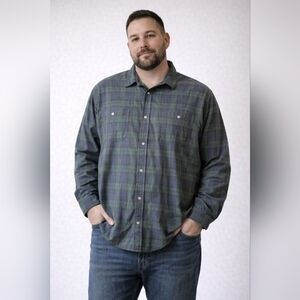 L.L. Bean Relaxed Fit Flannel Outdoor Casual